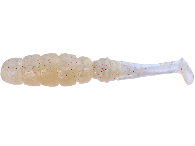 Shad Jackall Good Meal Shad, Glow Crash Clear Krill, 5cm, 7buc/plic