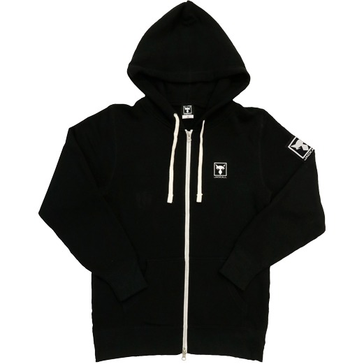 Hanorac Jackall Zip Up Hoodie, Black, Medium