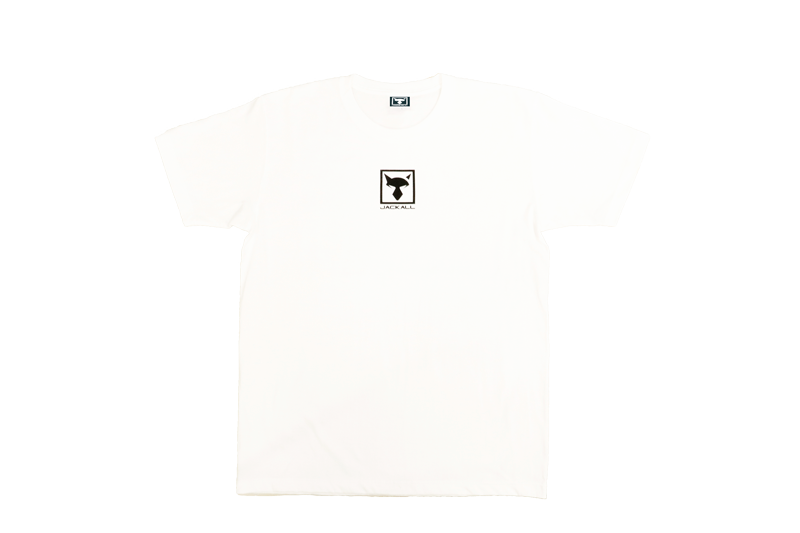 Tricou Jackall Square Logo, White, X-Large