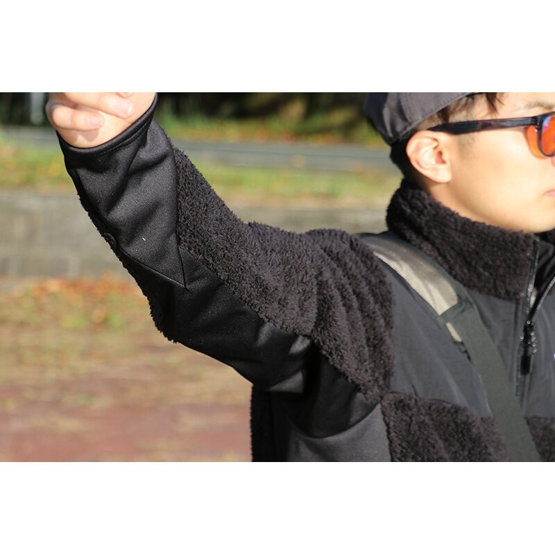 Jacheta fleece Jackall, Black, X-Large