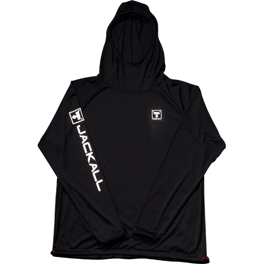 Hanorac Jackall Dry Light Hoodie, Black, Medium