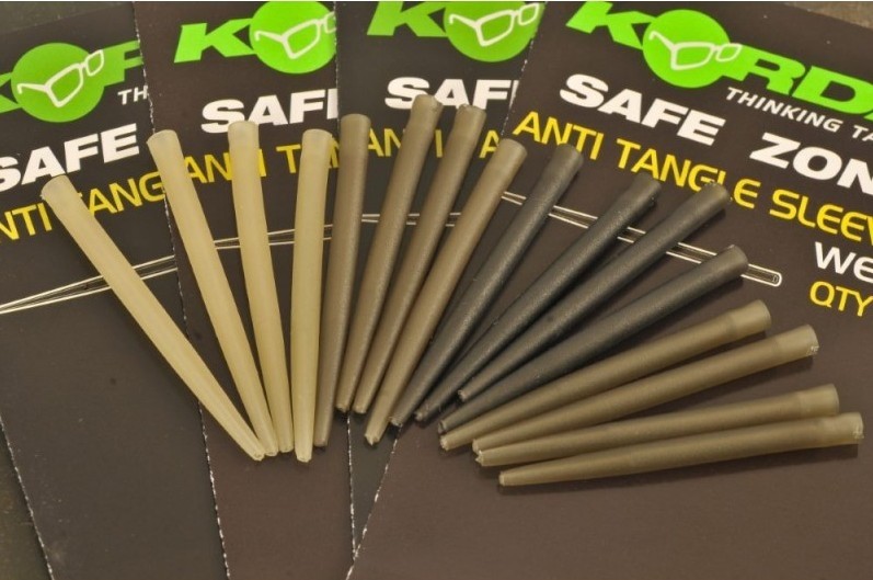 Conuri antitangle Korda Hooklink Sleeves, Clay, 25buc/plic