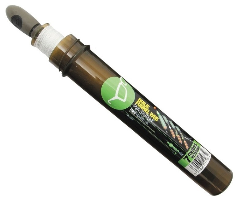 Kit plasă solubilă + tijă compresie Korda Boilie Funnel Web Pva System, 7m