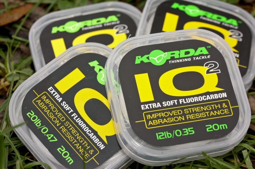Fir fluorocarbon Korda Iq2 Extra Soft, 0.47mm/20lbs/20m