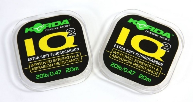 Fir fluorocarbon Korda Iq2 Extra Soft, 0.47mm/20lbs/20m