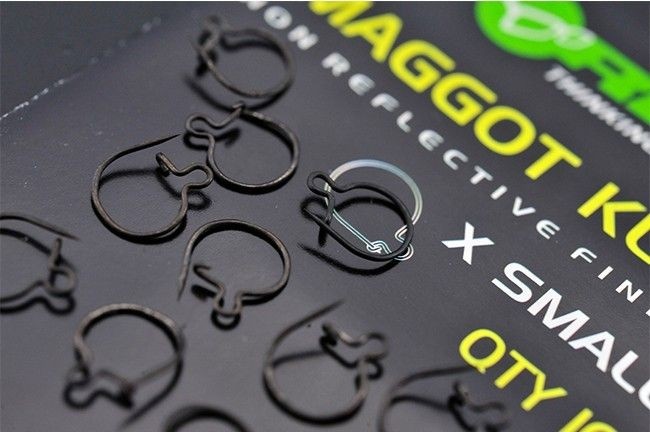 Clips pentru viermuși Korda Maggot Klip, Small, 10buc/plic