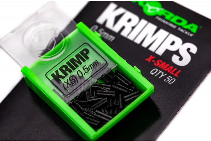 Bride pentru monturi Korda Chod Krimps, 0.6mm, 50buc/cutie