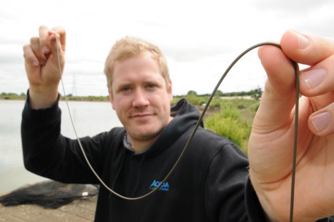 Varniș Korda Dark Matter Super Heavy Tungsten Rig Tube, Weed, 2m