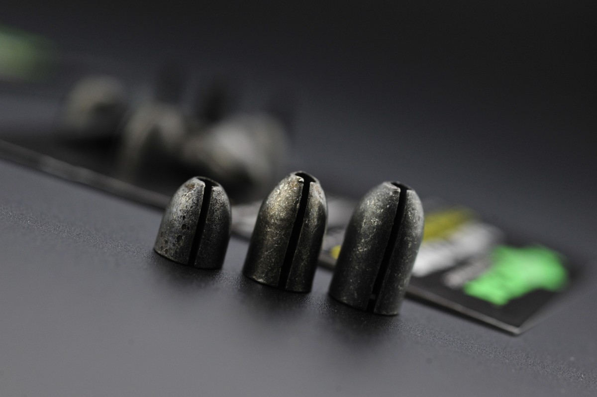 Kit plumb culisant Korda Flying Back Leads Kwik Change System + 10 Rubber Beads, Heavy (7g/0.25oz), 6buc/blister