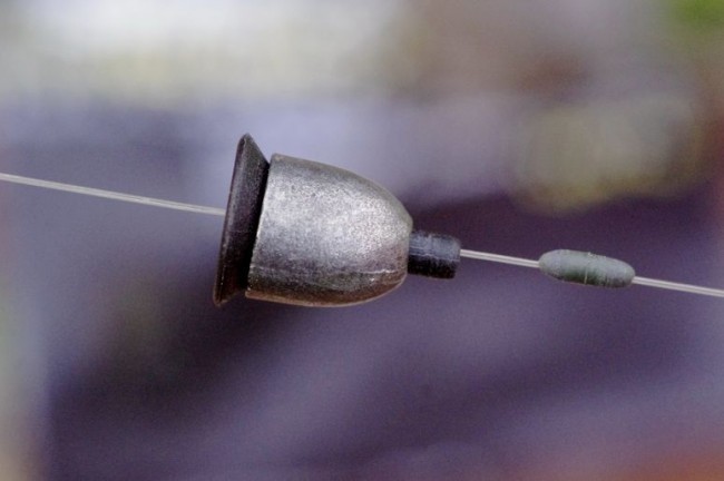 Kit plumb culisant Korda Flying Back Leads Kwik Change System + 10 Rubber Beads, Heavy (7g/0.25oz), 6buc/blister