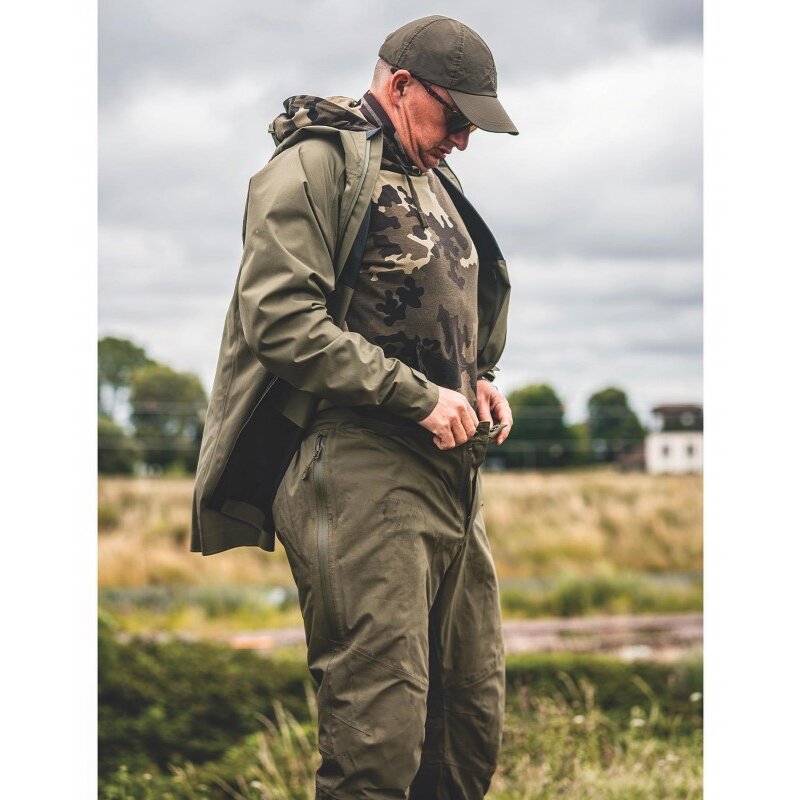 Pantaloni Korda Dry Kore Over Trousers, Olive, X-Large  ﻿