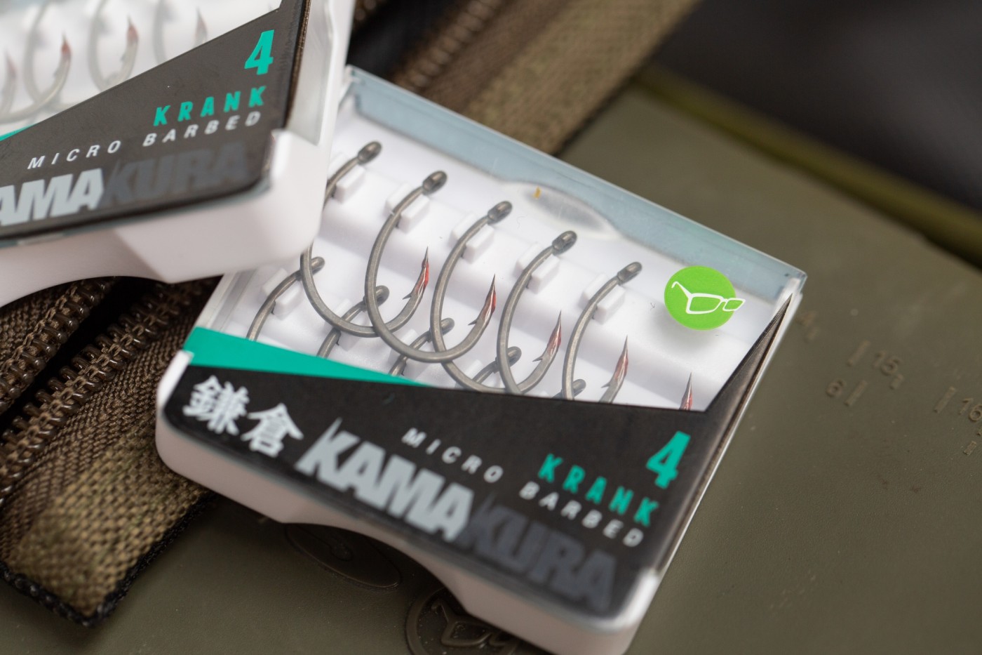 Cârlige Korda Kamakura Krank Micro Barbed, Nr.2, 10buc/cutie