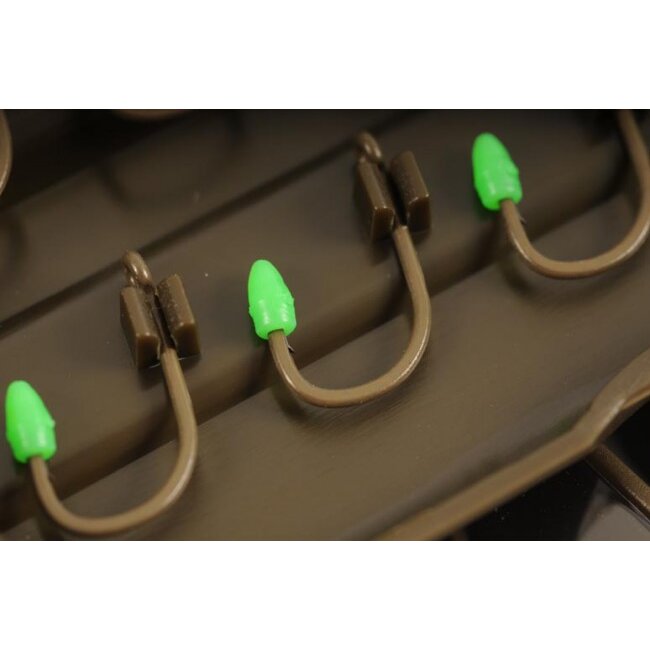 Cârlige Korda Kaptor Wide Gape Barbed, Gravel, Nr.12, 10buc/plic