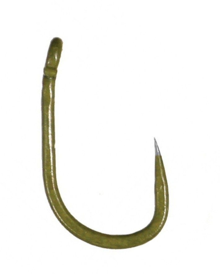 Cârlige Korda Kaptor Wide Gape Barbless, Weed Green, Nr.10, 10buc/cutie