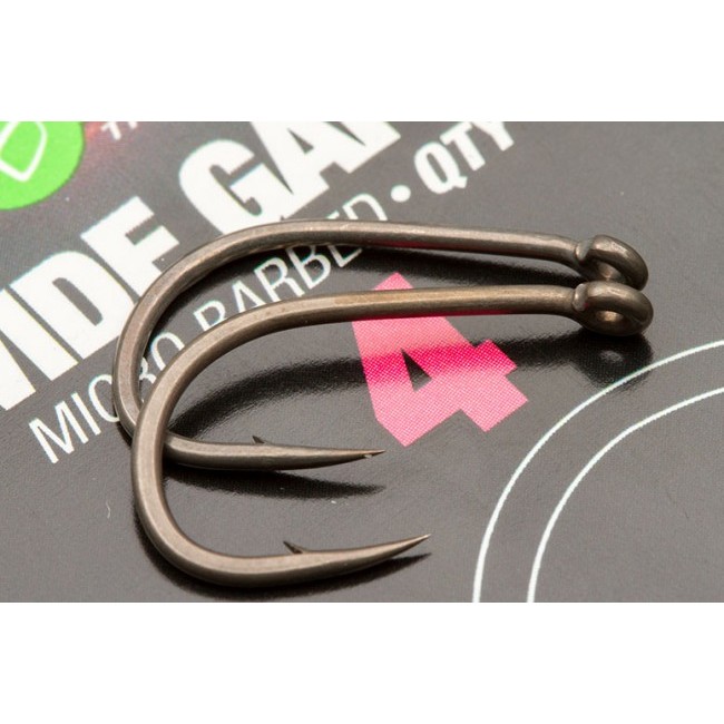 Cârlige Korda Wide Gape Micro Barb, Nr.2, 10buc/plic