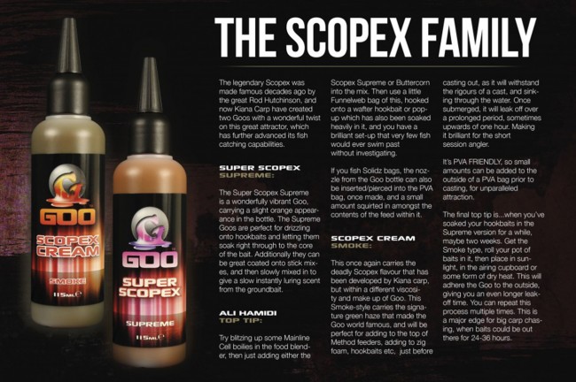 Atractant Korda Goo Super Scopex Supreme, 115ml ﻿