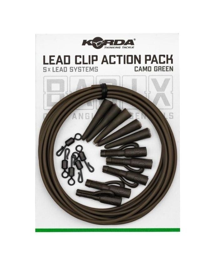 Kit montură plumb pierdut Korda Brasix Lead Clip Action