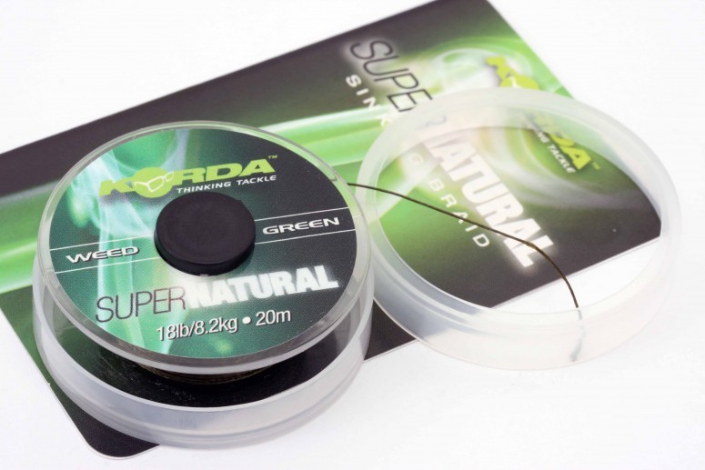 Fir textil Korda Supernatural Soft, Weed Green, 25lbs/20m