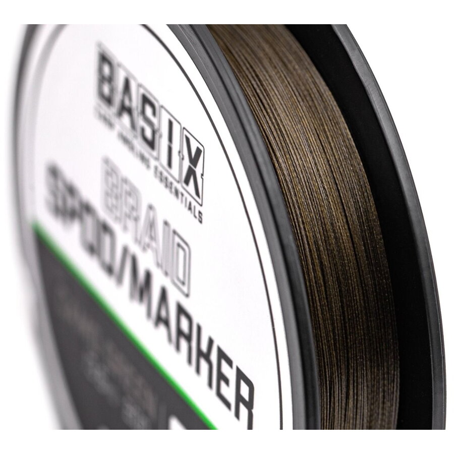 Fir textil Korda Basix Spod/Marker Braid, Camo Green, 30lb/13.6kg/200m