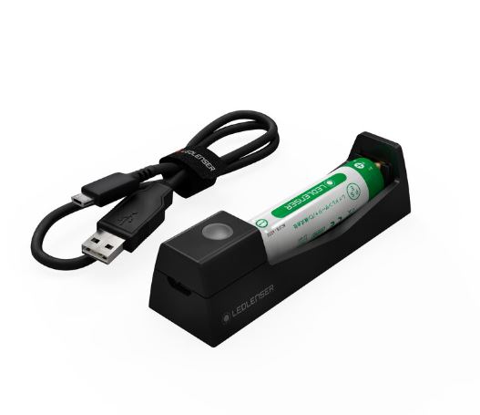 Acumulator + încărcător Ledlenser ICR 14500 LI