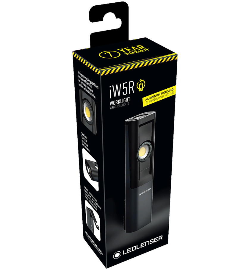 Lanternă magnetică reîncărcabilă Ledlenser IW5R Flex, 600 Lumeni