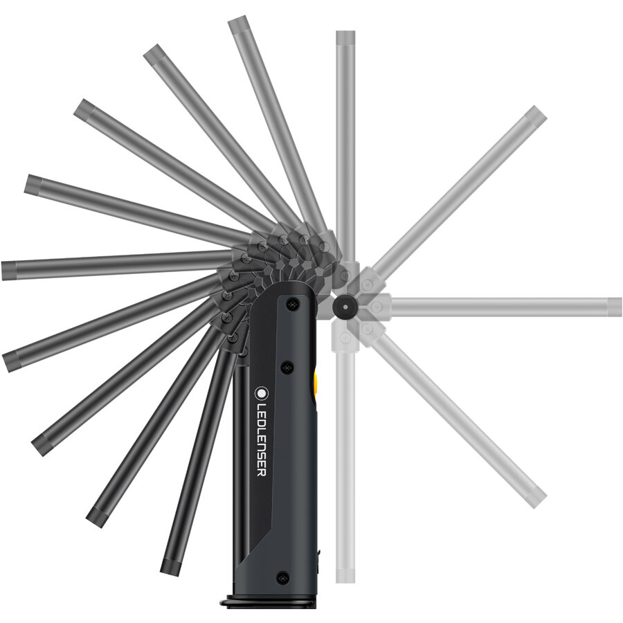 Lanternă magnetică reîncărcabilă Ledlenser IW5R Flex, 600 Lumeni