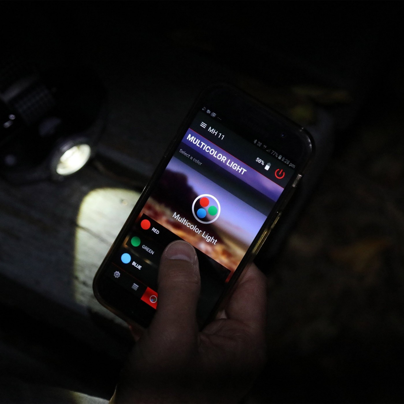 Lanternă de cap reîncărcabilă Ledlenser MH11 Bluetooth, Black/Grey, 1000 Lumeni