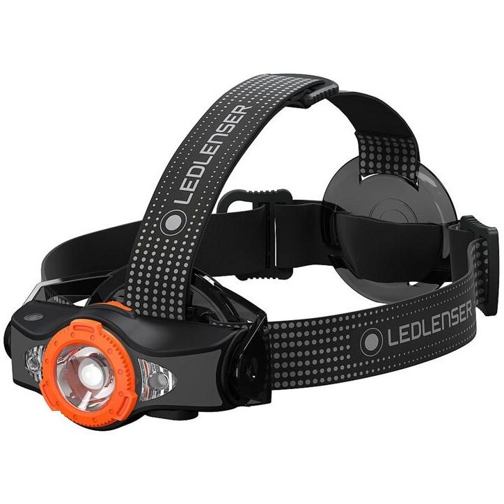 Lanternă de cap reîncărcabilă Ledlenser MH11 Bluetooth, Black/Orange, 1000 Lumeni