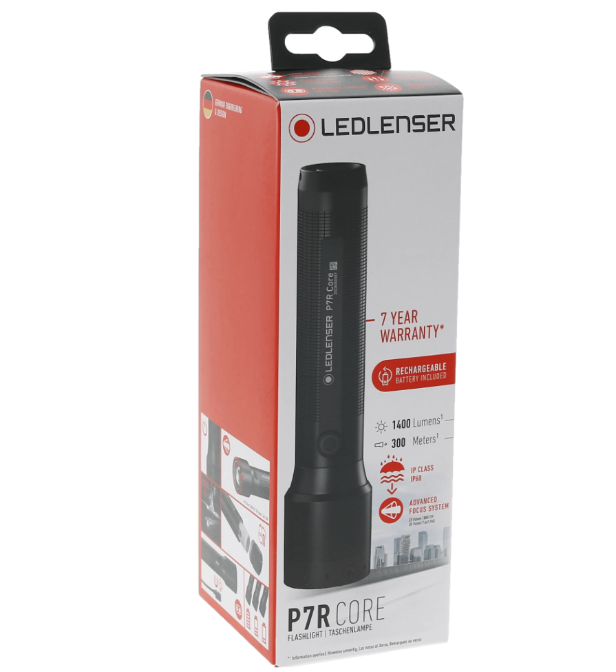 Lanternă reîncărcabilă Ledlenser P7R Core, 1400 Lumeni