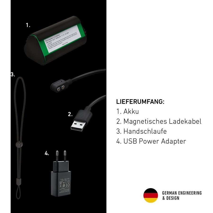 Lanternă reîncărcabilă Ledlenser P18R Work, 4500 Lumeni