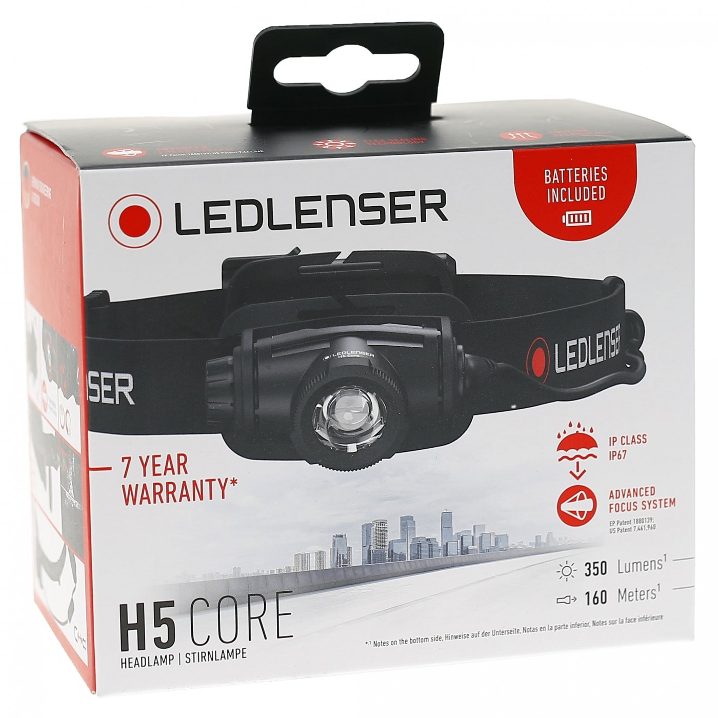Lanternă de cap Ledlenser H5 Core, 350 Lumeni