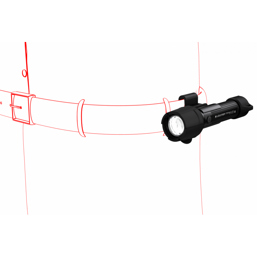 Lanternă Ledlenser P7R Work UV, Black, 1200 Lumeni