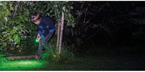 Lanternă pentru copii Ledlenser Kidbeam4, Green Box, 70 Lumeni