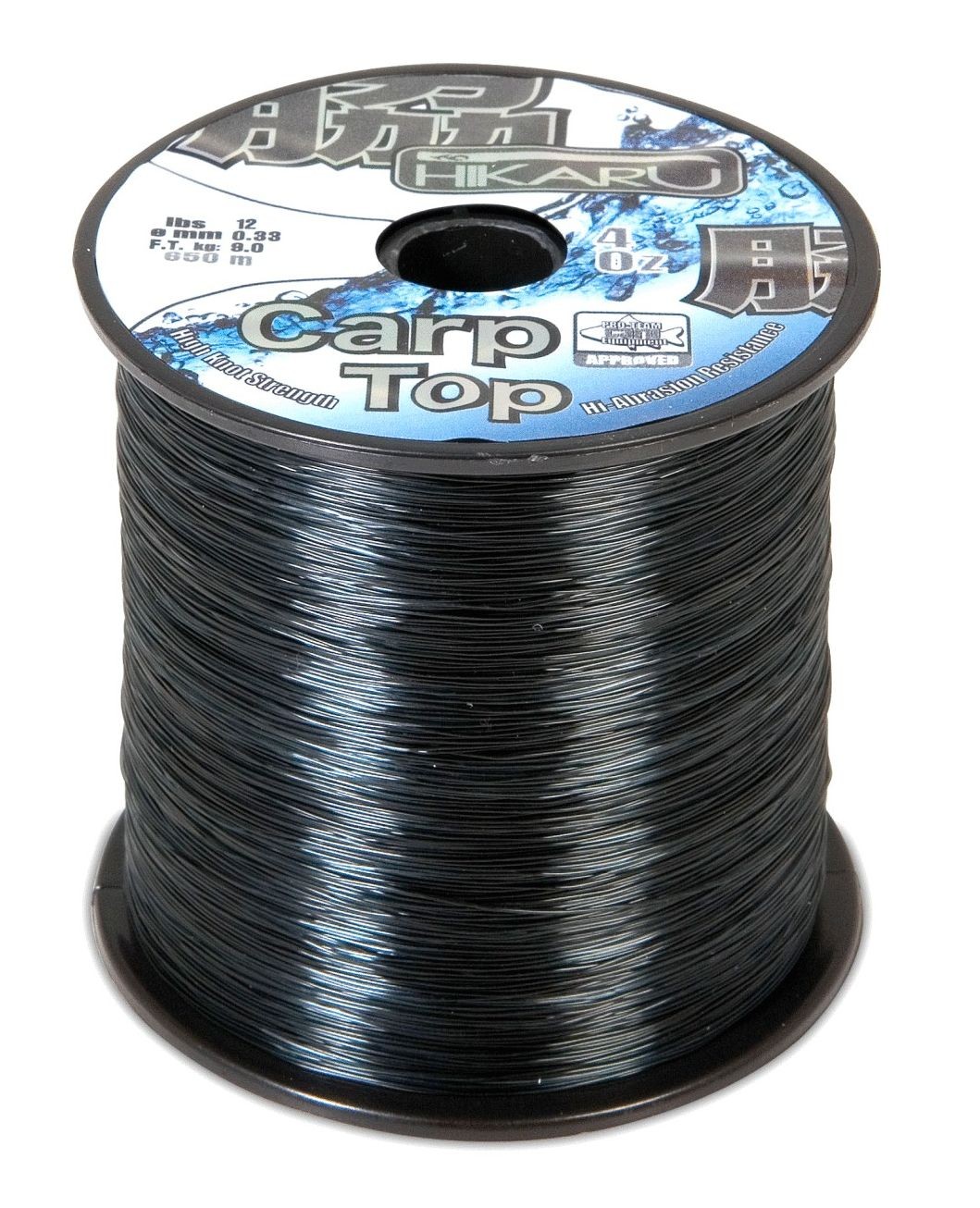 Fir monofilament Lineaeffe Carp Top, Black, 0.22mm/5kg/1200m