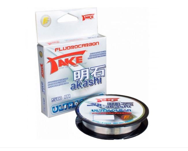Fir fluorocarbon Lineaeffe Akashi, Transparent, 0.20mm/8kg/50m