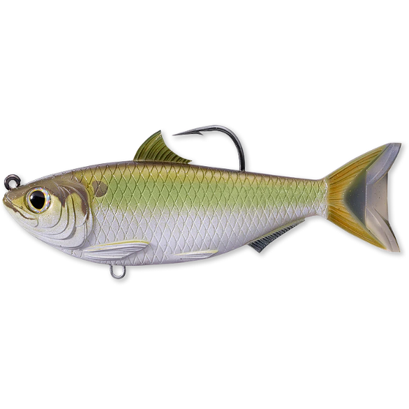 Swimbait LiveTarget Threadfin Shad, 703 Green/Bronze, 9.5cm/14g