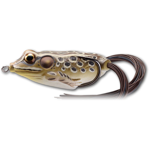 Broască LiveTarget Hollow Body Frog, 502 Tan/Brown, 6.5cm/21g