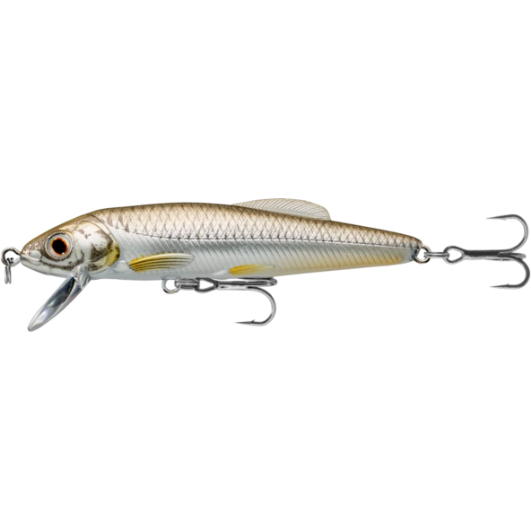 Vobler LiveTarget Minnow Finesse Jerkbait, 134 Silver/Pearl, 6cm/3g