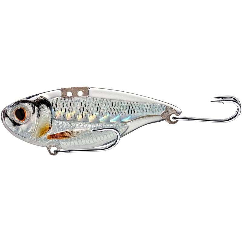 Cicadă LiveTarget Sonic Shad Blade Bait, 134 Silver/Pearl, 5.5cm/14g