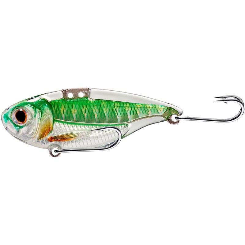 Cicadă LiveTarget Sonic Shad Blade Bait, 241 Silver/Pumpkin, 5.5cm/14g