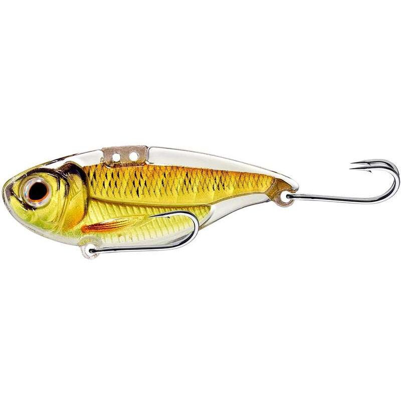 Cicadă LiveTarget Sonic Shad Blade Bait, 242 Gold/Pumpkin, 5.5cm/14g