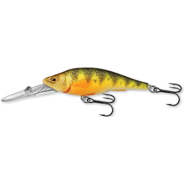 Vobler LiveTarget Yellow Perch 106 Florescent/Matte, 7.3cm/11g