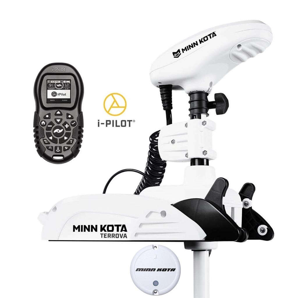 Motor electric Minn Kota Riptide Terrova BT I-Pilot, 55lbs, 12v