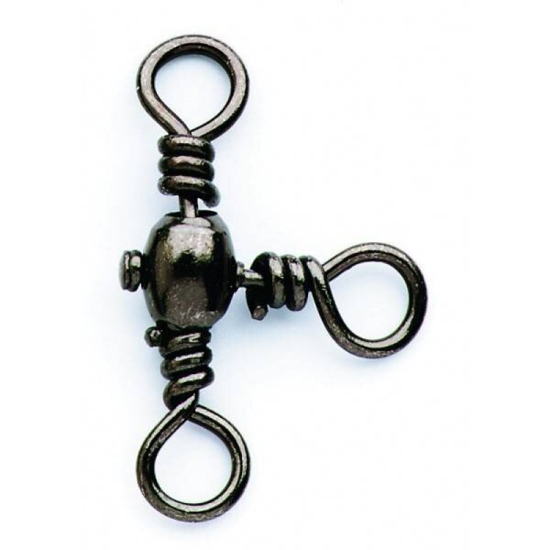 Vârtej triplu Mustad Rolling, Nr.10/18kg, 10buc/plic