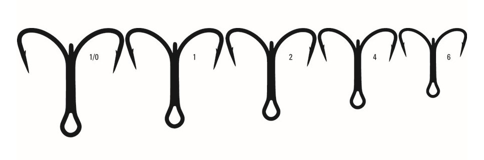 Ancoră triplă scurtă Mustad Ultrapoint KVD Triple Grip, Nichel, Nr.1, 5buc/plic