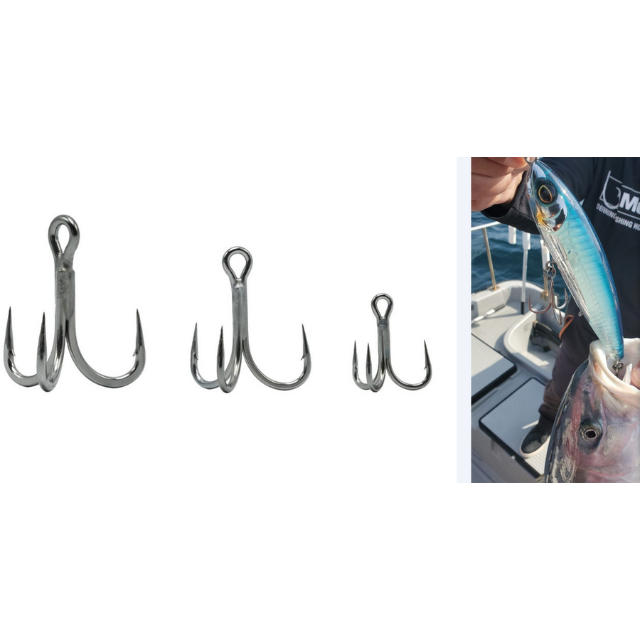 Ancore Mustad Titan Steel 5X, Nr.1, 6buc/plic