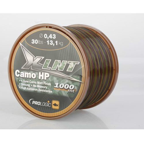 Fir monofilament Prologic Xlnt Hp Camo Mono, 0.22mm/3.90kg/1000m