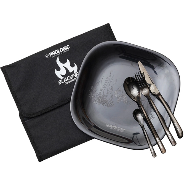 Set picnic Prologic Dinning Blackfire, 4pcs/set