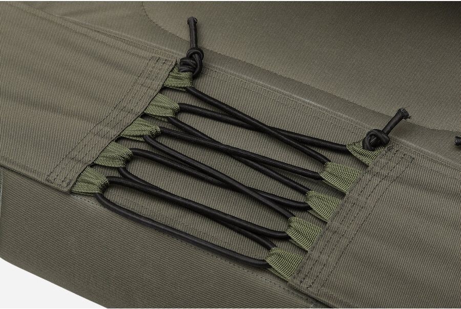Pat + sac de dormit Prologic Avenger Sleeping System, Camo, 8 picioare, 200x75cm
