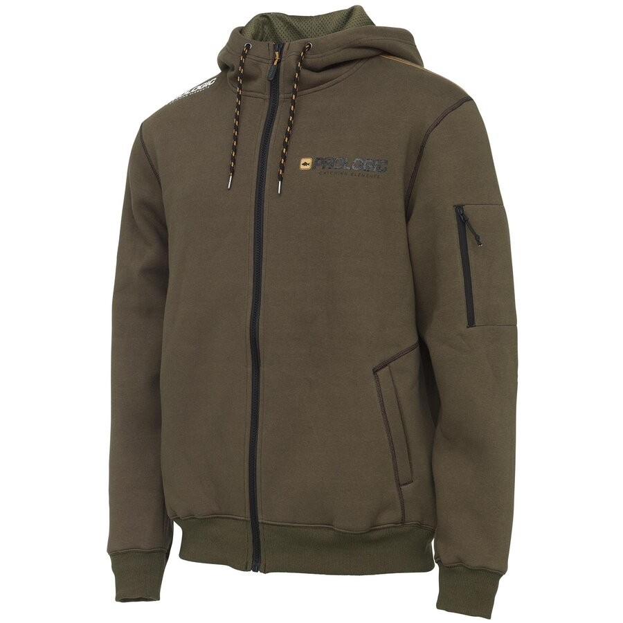Hanorac Prologic Carpio Zip Army, Green, Medium